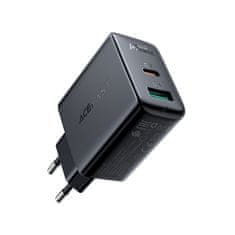 AceFast USB-C USB 32W PPS PD QC 3.0 AFC FCP črni