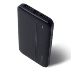 WOZINSKY WOZINSKY LI-PO POWER BANK 10000MAH 2 X USB ČRN (WPBBK1)