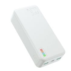 Joyroom Powerbank 30000mAh Dazzling Series 22,5W biały