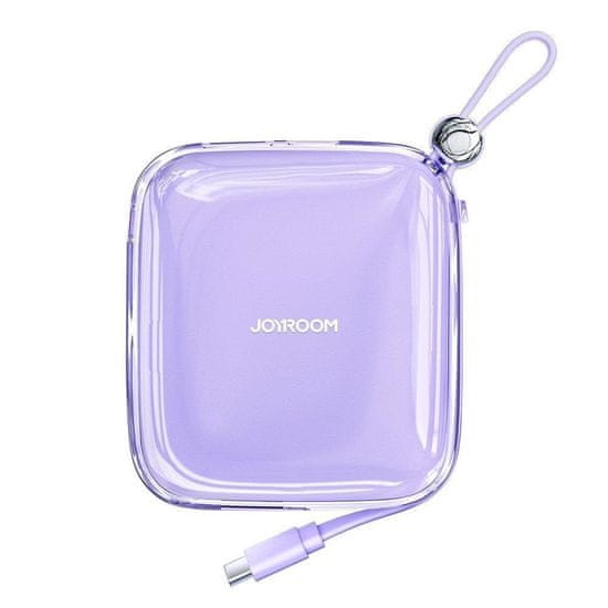 shumee Powerbank 10000 mAh Jelly Series 22,5 W z vijoličnim kablom USB-C