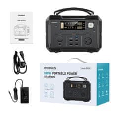 Choetech CHOETECH PRENOSNA POSTAJA POWER BANK 484WH 500W ČRNA (BS004)