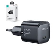 Joyroom Mini polnilnik za telefon USB-C 20W PD JR-TCF02 - črn