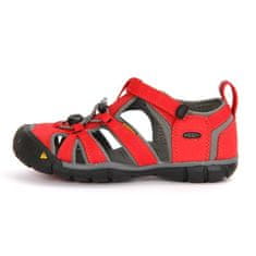 KEEN Sandali rdeča 30 EU Seacamp II Cnx Racing Red Gargoyle