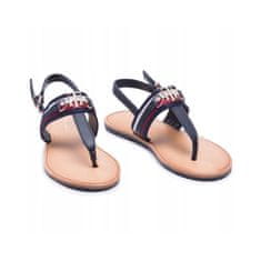 Tommy Hilfiger Sandali mornarsko modra 37 EU XW0XW01961DW5