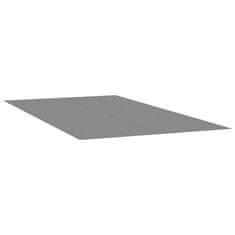 Vidaxl Podloga za bazen svetlo siva 420x220 cm poliestrski geotekstil