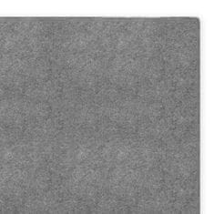 Vidaxl Podloga za bazen svetlo siva 300x220 cm poliestrski geotekstil