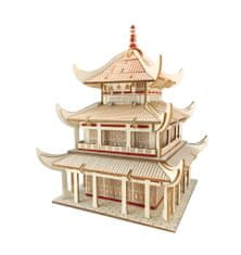 Woodcraft Lesena 3D sestavljanka Yueyang Tower