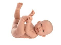 Llorens 84302 NEW BORN DOLL - realistična dojenčkova lutka z vinilnim telesom - 43 cm