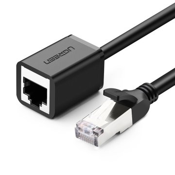 shumee F/UTP Ethernet RJ45 Cat mrežni podaljšek. 6 1000Mb/s 1m črna
