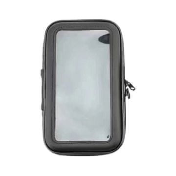 HURTEL Vodoodporen etui za kolo/motor, velikost XL (do 165x80mm), črn