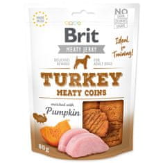 Brit Snack BRIT Jerky Turkey Meaty Coins 80 g