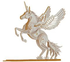 Woodcraft Lesena 3D sestavljanka Unicorn