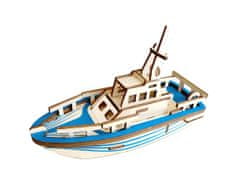 Woodcraft Lesena 3D puzzle ladja