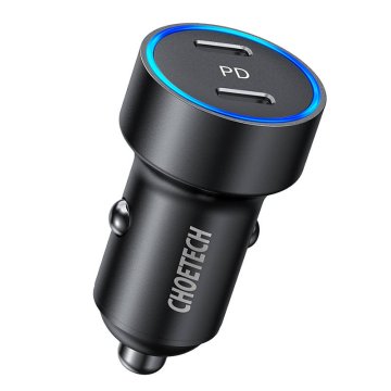 Choetech choetech avtomobilski polnilec c0054 36w 2x usb-c