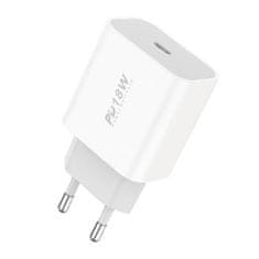 Foneng omrežni polnilnik EU23, 1x USB, 18 W