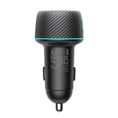 Joyroom JR-CCN01 avto polnilec USB / USB-C 60W, črna