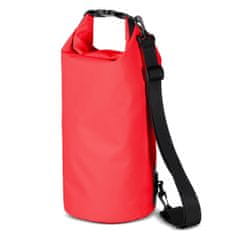 MG Waterproof športni nahrbtnik 10l, rdeča