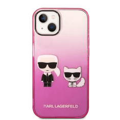 Karl Lagerfeld KLHCP14STGKCP ovitek za iPhone 14 6.1, roza