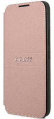 Guess GUBKS22SPSASBPI ovitek za Galaxy S22 5G, preklopni, roza