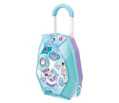 Ocean toys Lepotilni set v kovčku, imitacija ličil, 2 v 1, modro-vijoličen