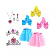 Princess set s čevlji in dodatki