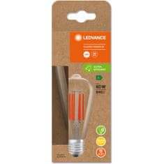 LEDVANCE LED žarnica E27 ST64 4W = 60W 840lm 3000K Topla bela 320° Filament 