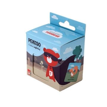 Teribear - igra spomina z lekcijami angleščine, 36 kart v škatli