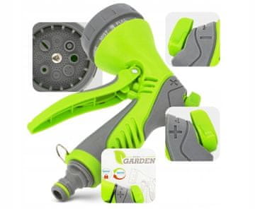 shumee Vrtna pištola za škropljenje z 8 funkcijami