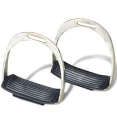 Vidaxl Jahalno Sedlo Set 16" Pravo Usnje Rjave Barve 14 cm 5-v-1
