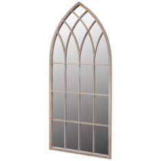 Vidaxl Gotsko vrtno ogledalo 50x115 cm notranje in zunanje