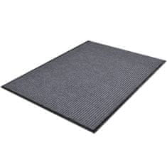 Vidaxl PVC Predpražnik Sive Barve 90 x 120 cm