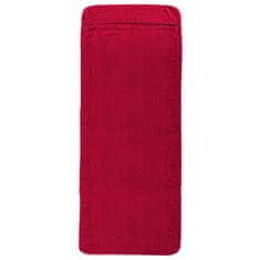Vidaxl Brisače za plažo 4 kosi bordo 60x135 cm tkanina 400 GSM