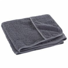 Vidaxl Brisače za plažo 2 kosa antracitne 60x135 cm tkanina 400 GSM