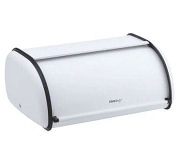 KINGHoff Majhna jeklena posoda za kruh 36 cm KH-1752 bela