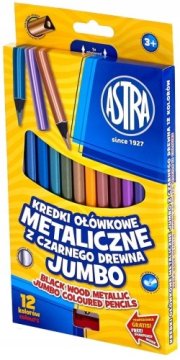 shumee Kovinski svinčniki 12 barv Jumbo