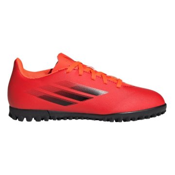 Adidas Čevlji rdeča X SPEEDFLOW4 TF Junior