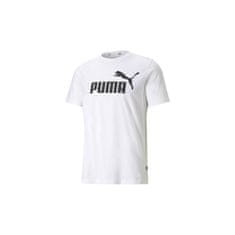 Puma Majice bela XL Ess Logo Tee