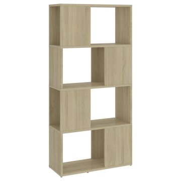 Vidaxl Knjižna omara za razdelitev prostora 60x24x124,5 cm