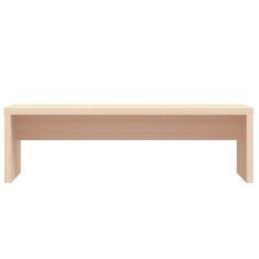 Vidaxl Stojalo za zaslon 50x27x15 cm trdna borovina