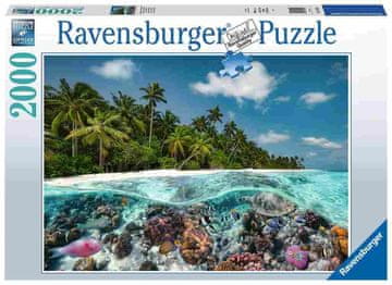 Ravensburger Palme in življenje v oceanu sestavljanka, 2000 kosov