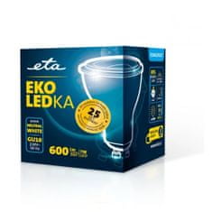 ETA LED žarnica GU10, 7 W, nevtralno bela, 4000 K, 600 lm, 5 kos