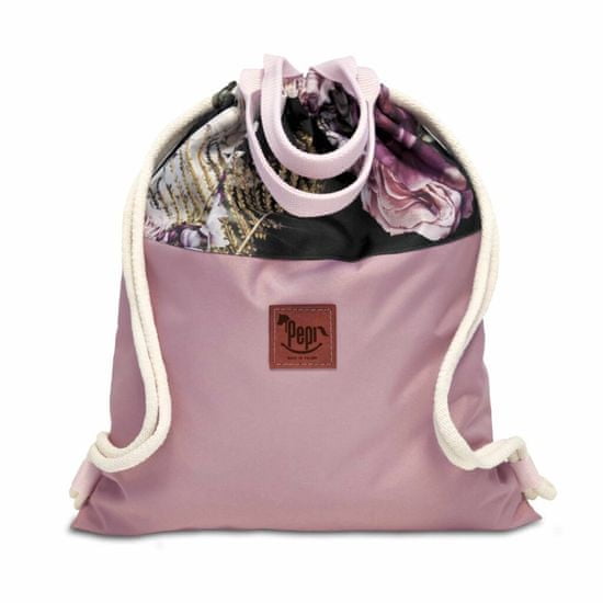 Inny Nepremočljiva torba - nahrbtnik Roses in Fern - Pink - T-WP-1-O-RPP