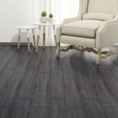 Vidaxl Samolepilne PVC talne plošče 2,51 m² 2 mm črne in bele