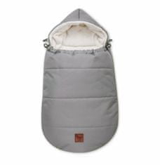 Inny Zimska spalna vreča za otroški voziček MiniBoo srebrna - SKZ-1-MNI-SIL