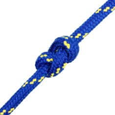 Vidaxl Vrv za čoln moder 16 mm 25 m polipropilen