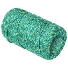Vidaxl Vrv za čoln zelena 2 mm 25 m polipropilen
