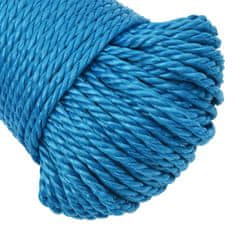 Vidaxl Delovna vrv moder 3 mm 500 m polipropilen