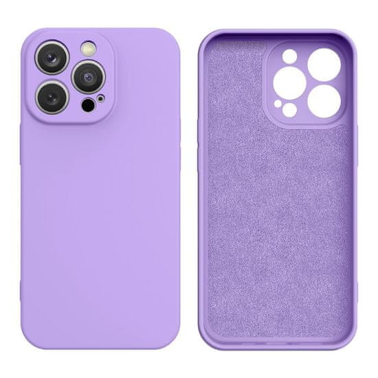 slomart silikonski ovitek samsung galaxy s23+ silikonski ovitek vijolične barve