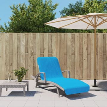 Vidaxl vidaXL Brisače za na plažo, 2 kosa, turkizne, 75x200 cm, 400 g/m²
