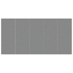 Vidaxl Podloga za bazen svetlo siva 550x280 cm poliestrski geotekstil